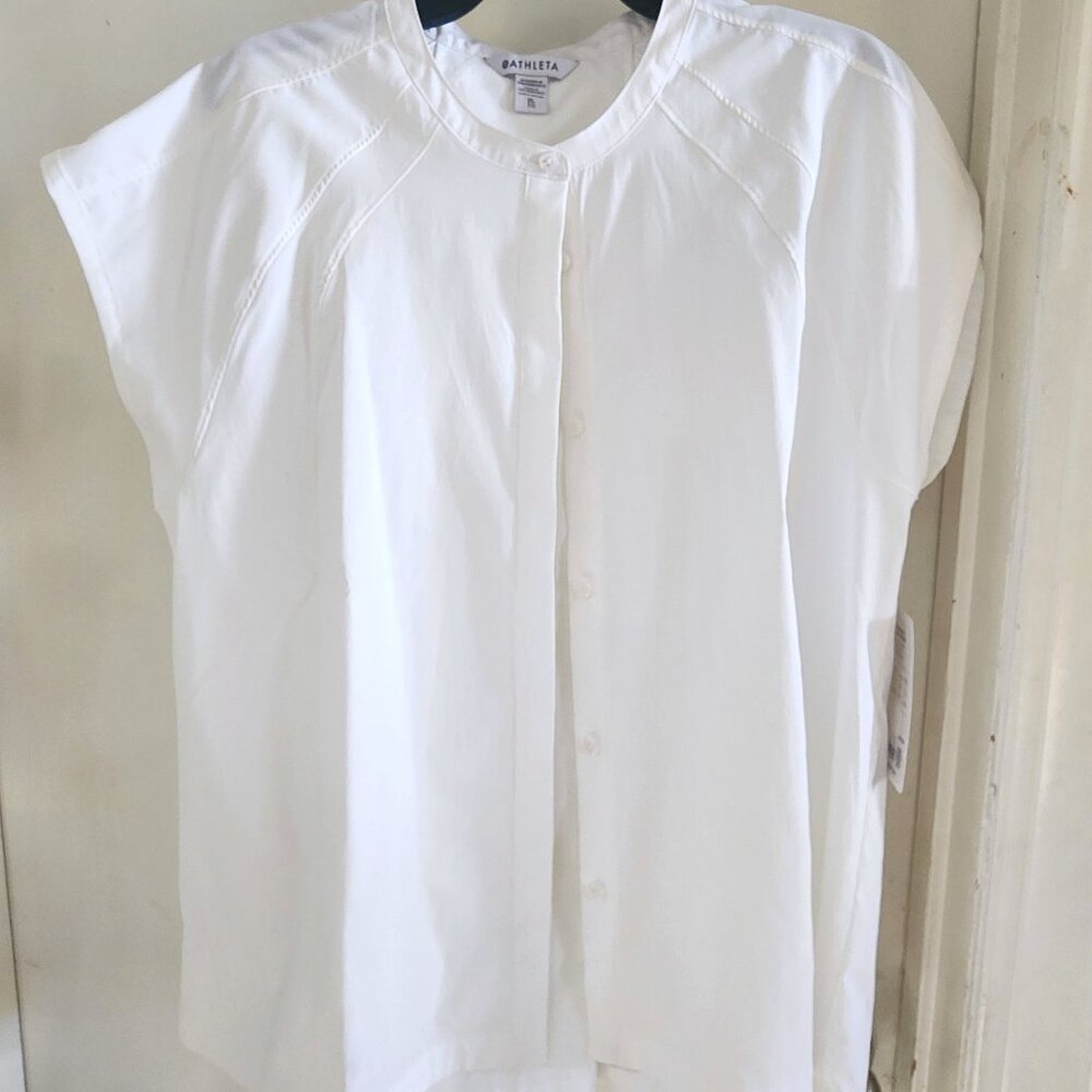 Athleta Ladies Poplin Top